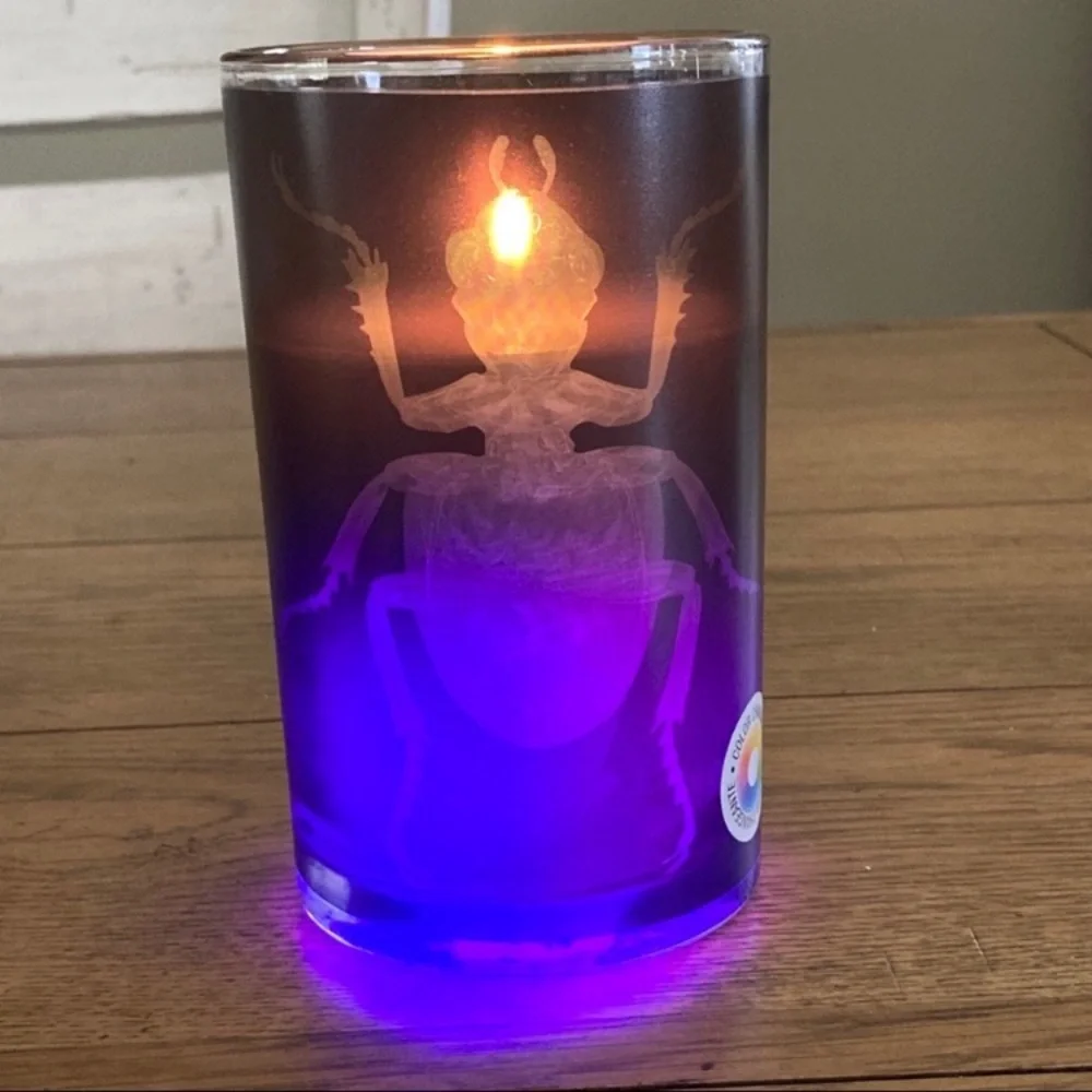 Color Changing Halloween Candle